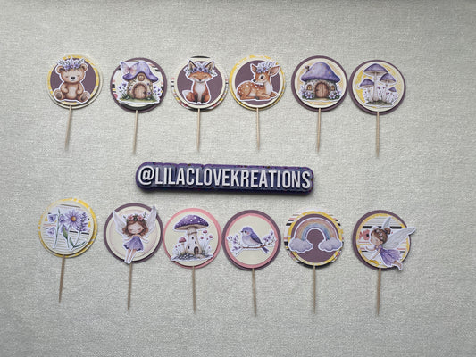 FAIRY CUPCAKE TOPPERS