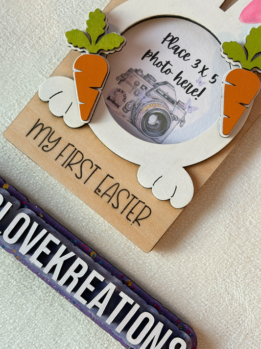 MY FIRST EASTER PHOTO MAGNET