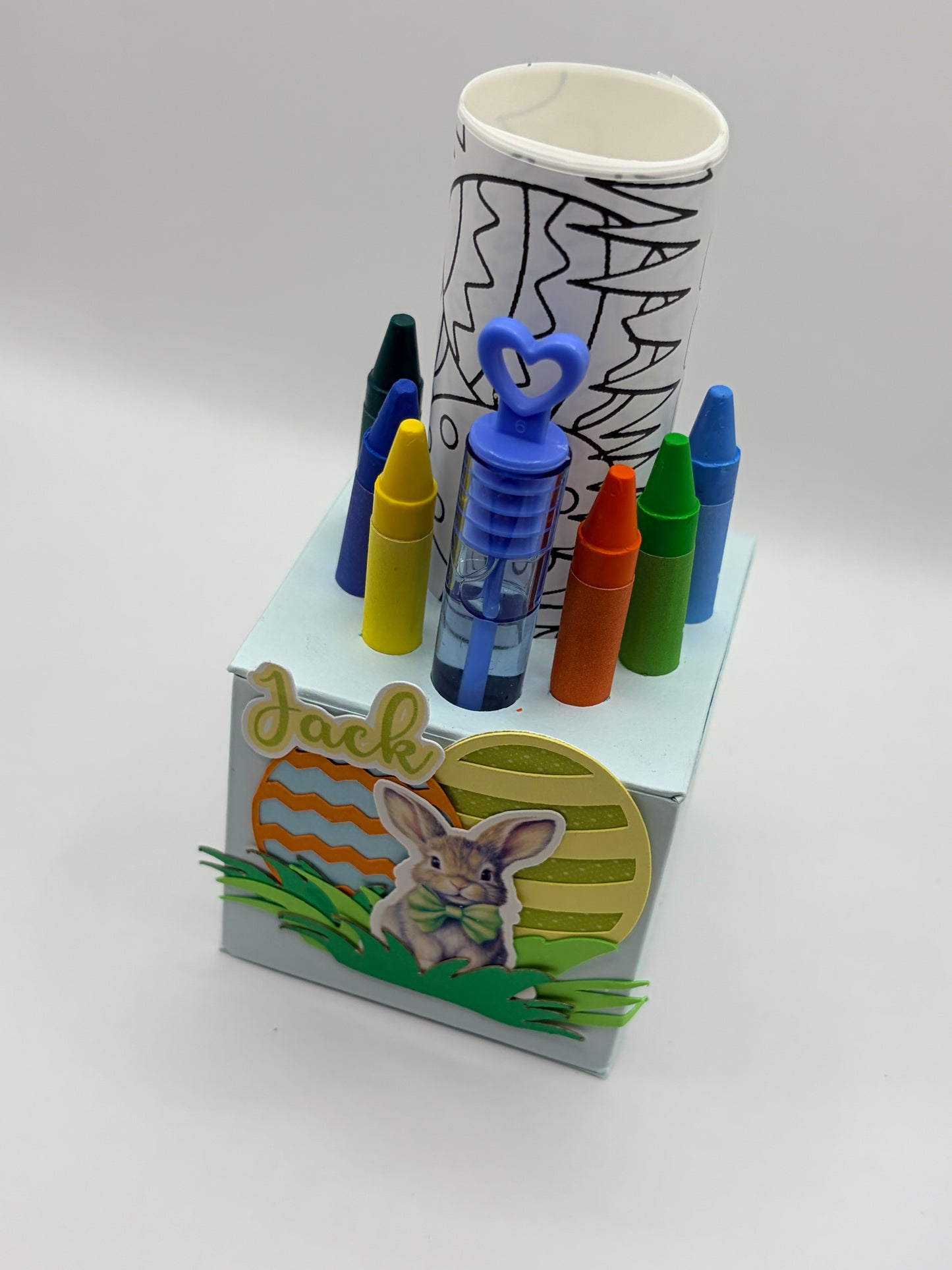 PERSONALIZED EASTER ACTIVITY BOX