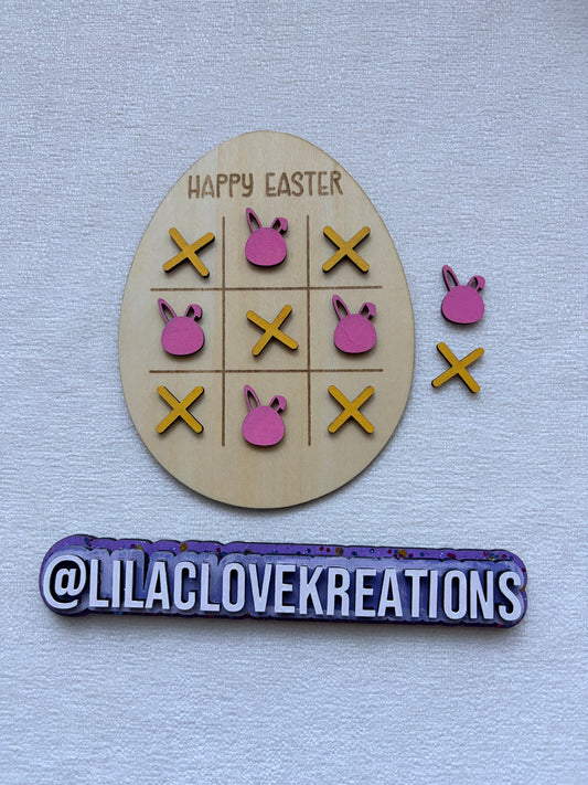 EASTER EGG TIC TAC TOE GAME