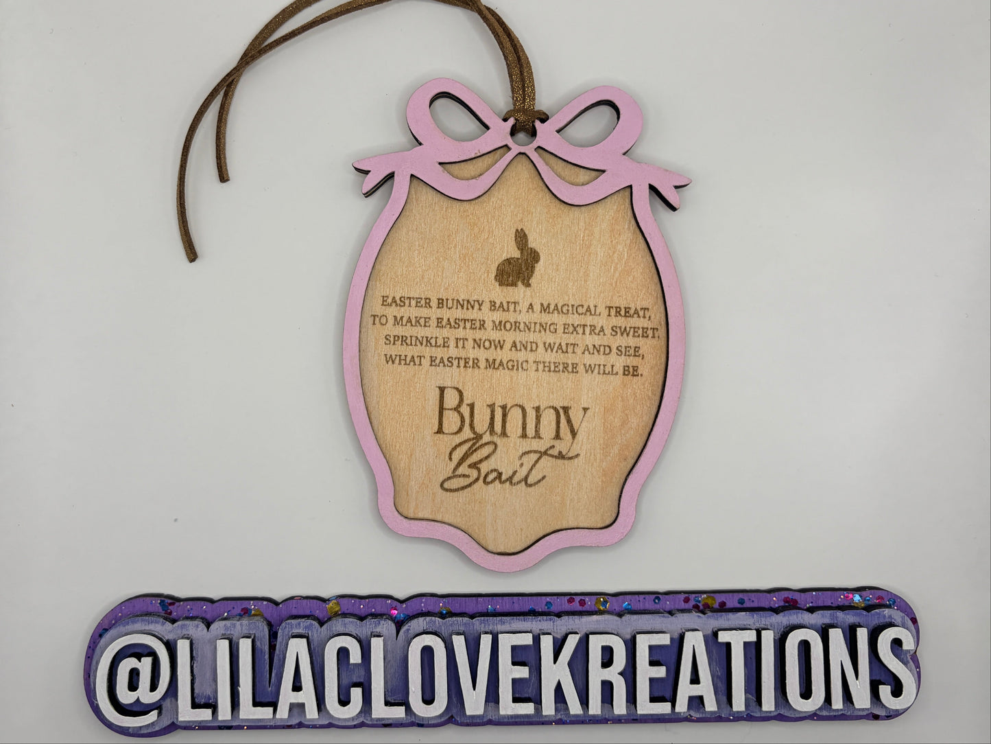 BUNNY BAIT EASTER TAG