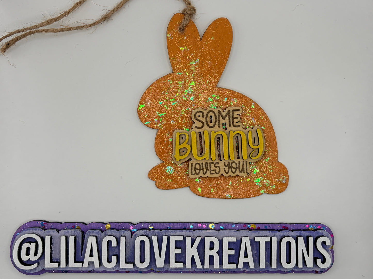 EASTER SOME BUNNY LOVES YOU TAG
