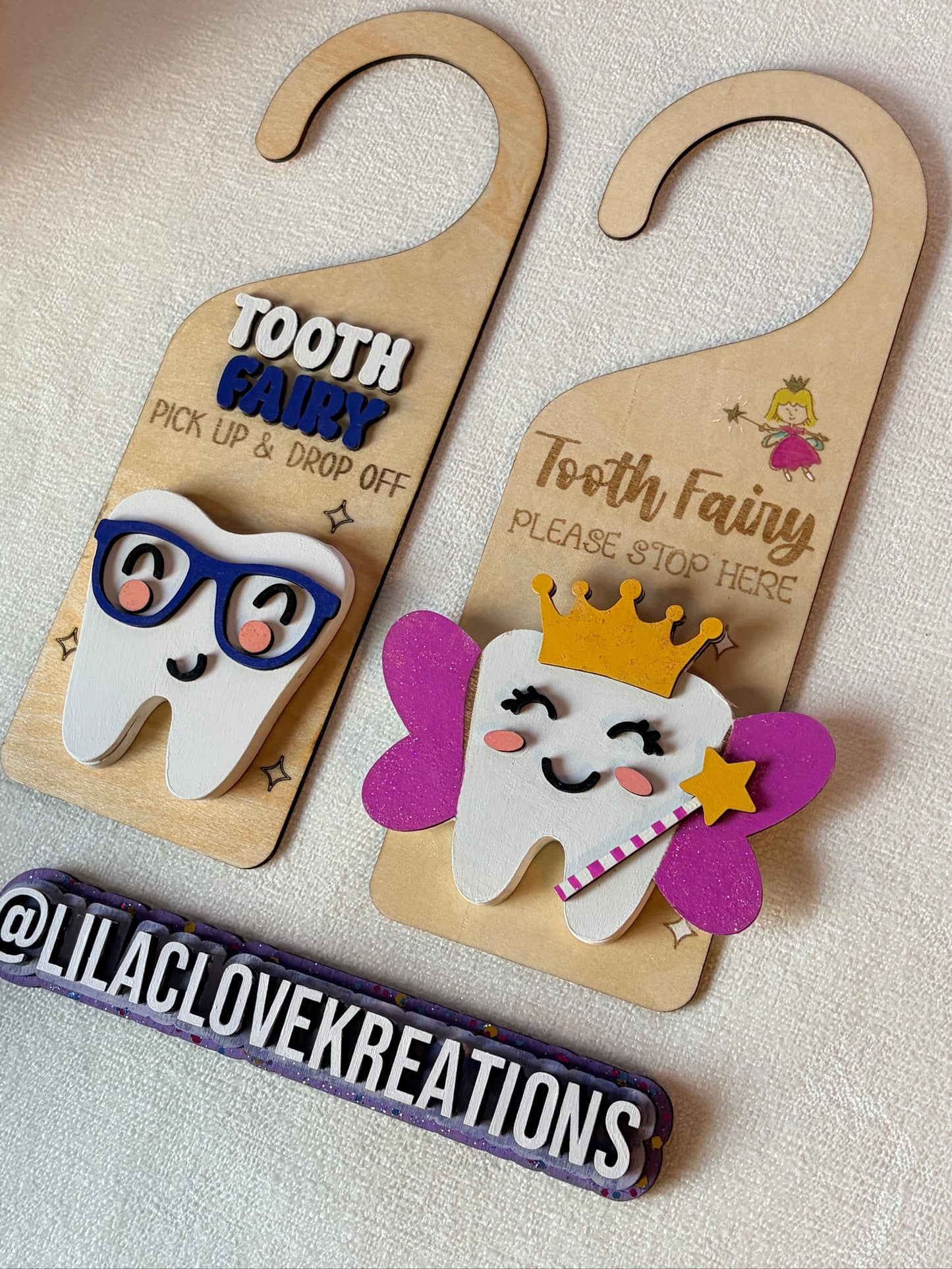 TOOTH FAIRY DOOR HANGERS
