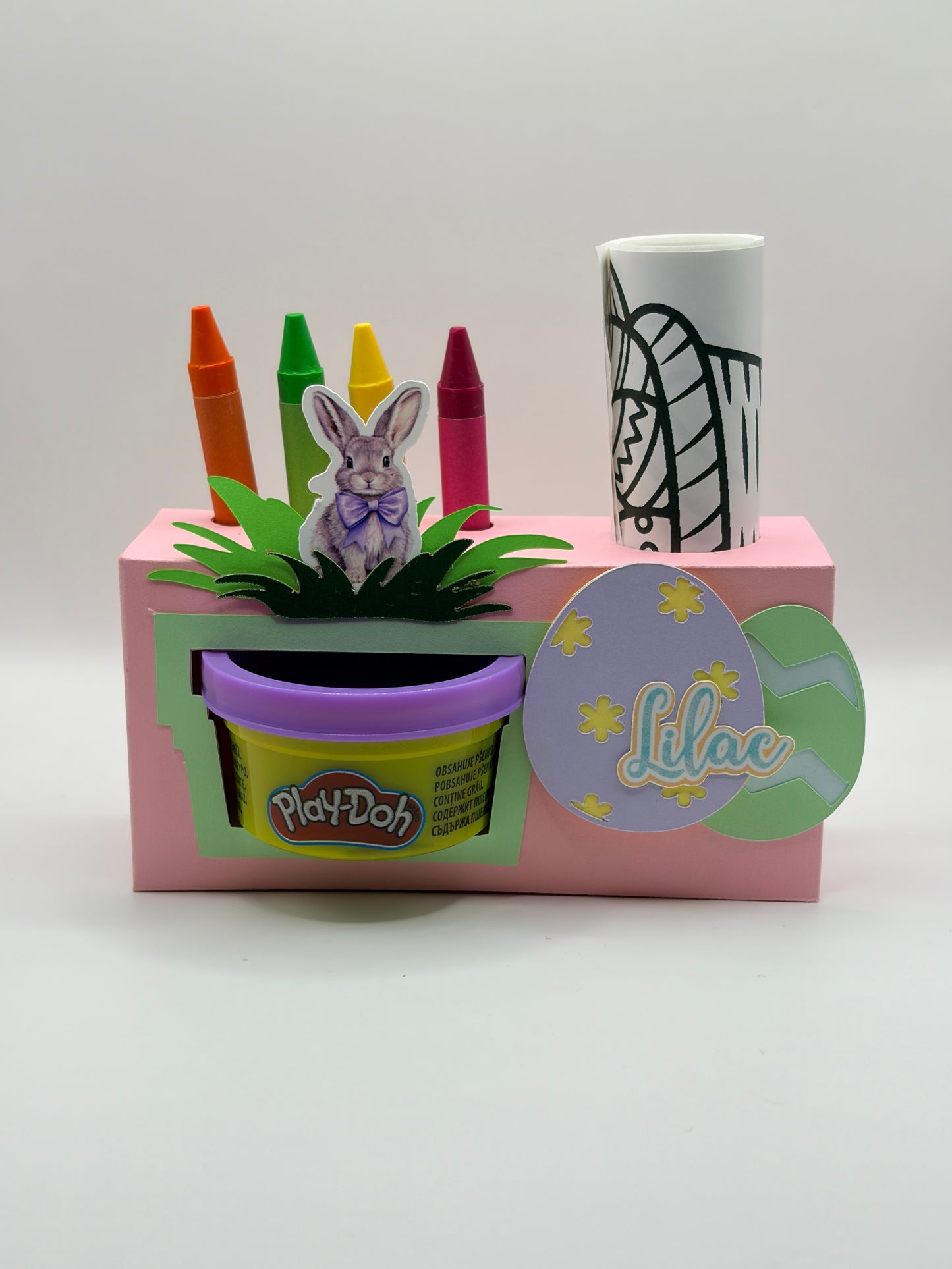 PERSONALIZED EASTER ACTIVITY BOX