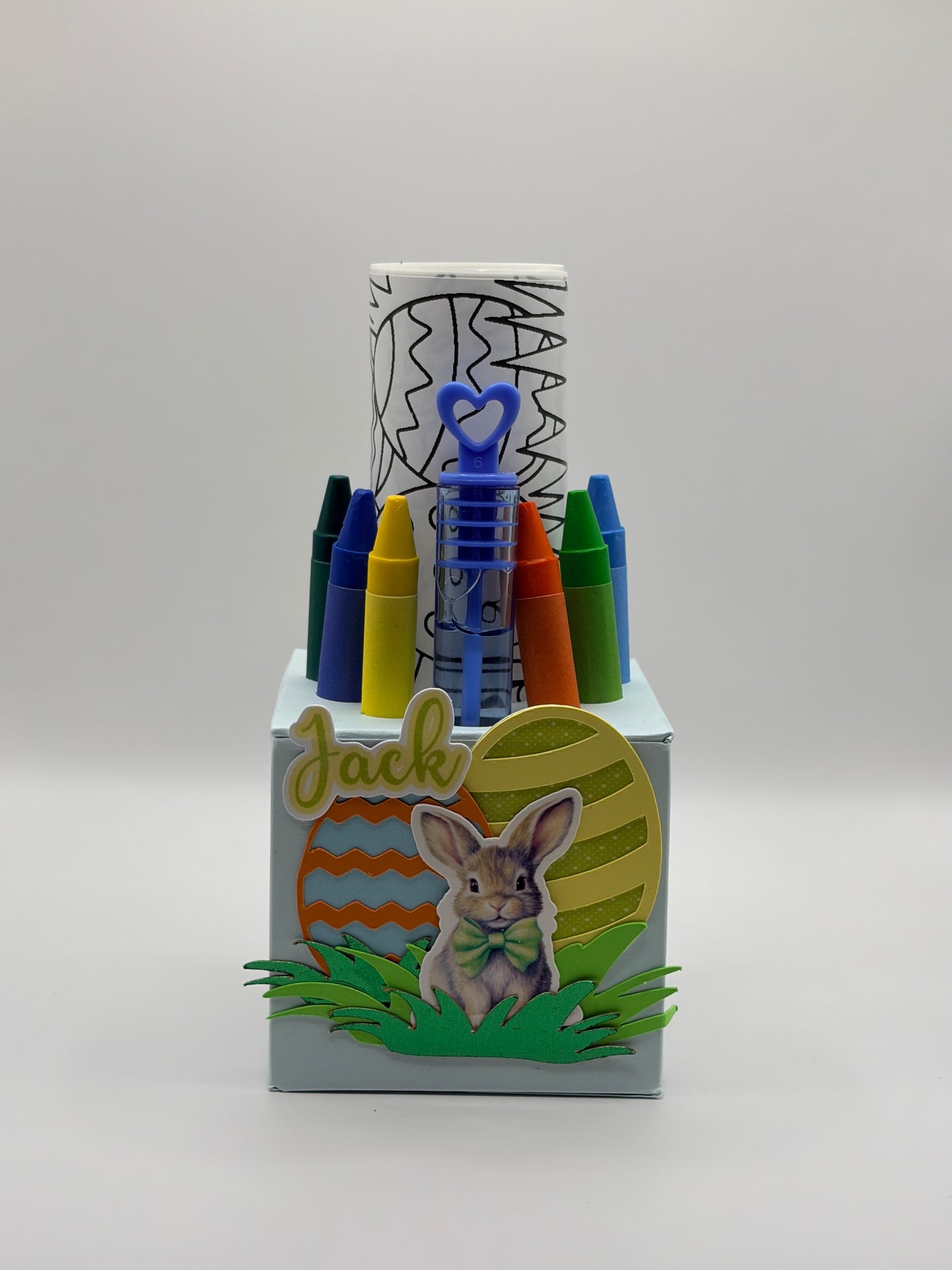 PERSONALIZED EASTER ACTIVITY BOX