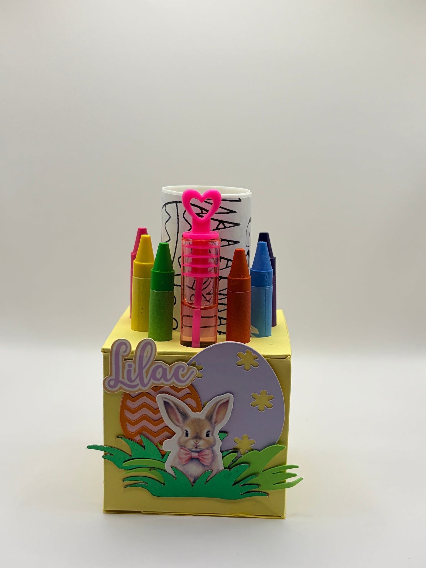 PERSONALIZED EASTER ACTIVITY BOX