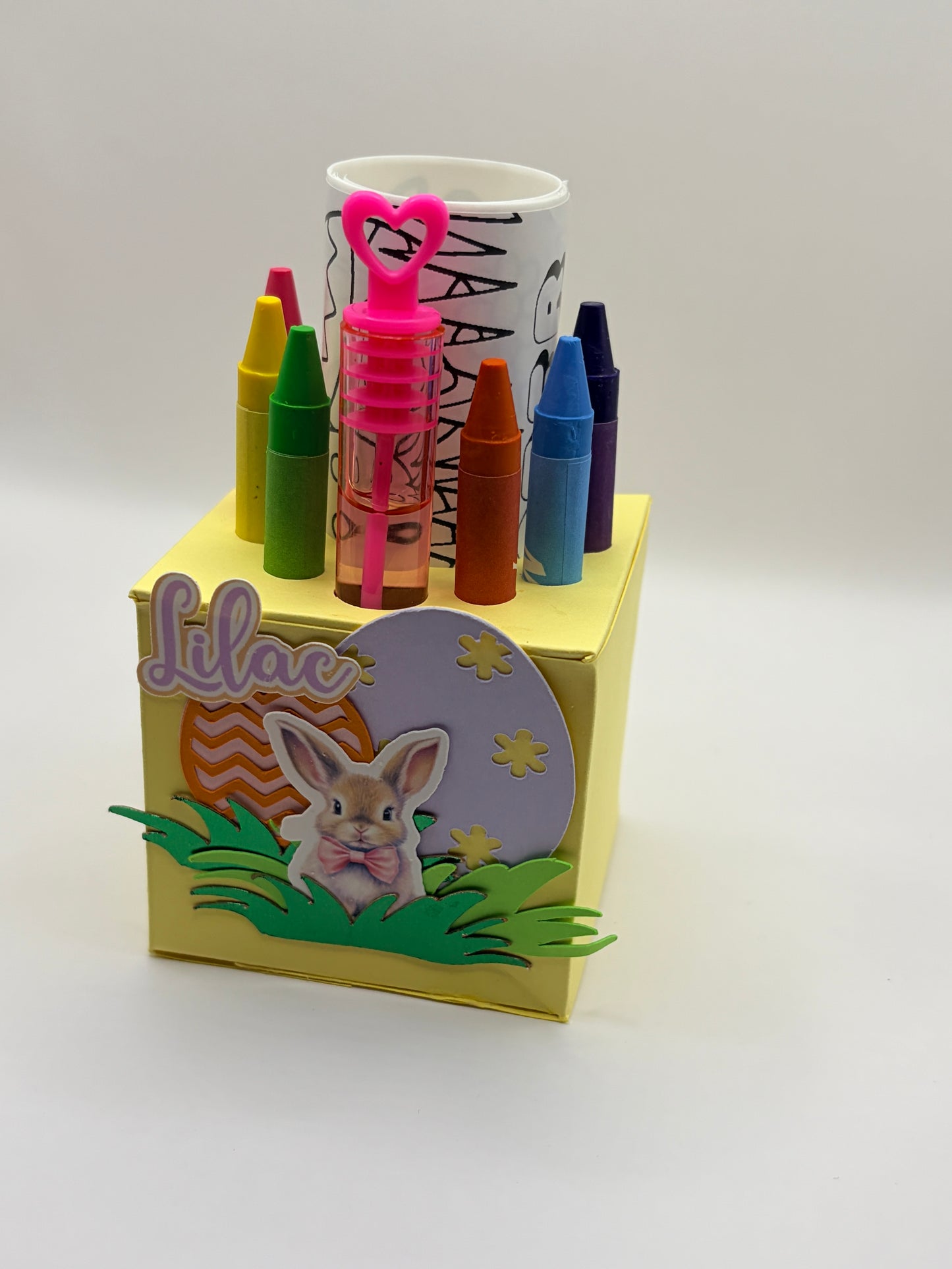 PERSONALIZED EASTER ACTIVITY BOX