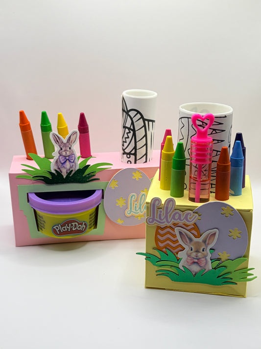 PERSONALIZED EASTER ACTIVITY BOX