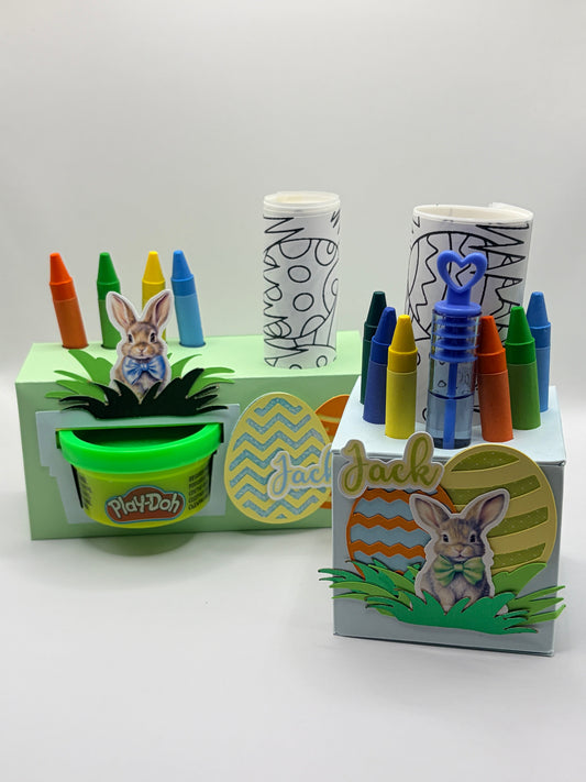 PERSONALIZED EASTER ACTIVITY BOX