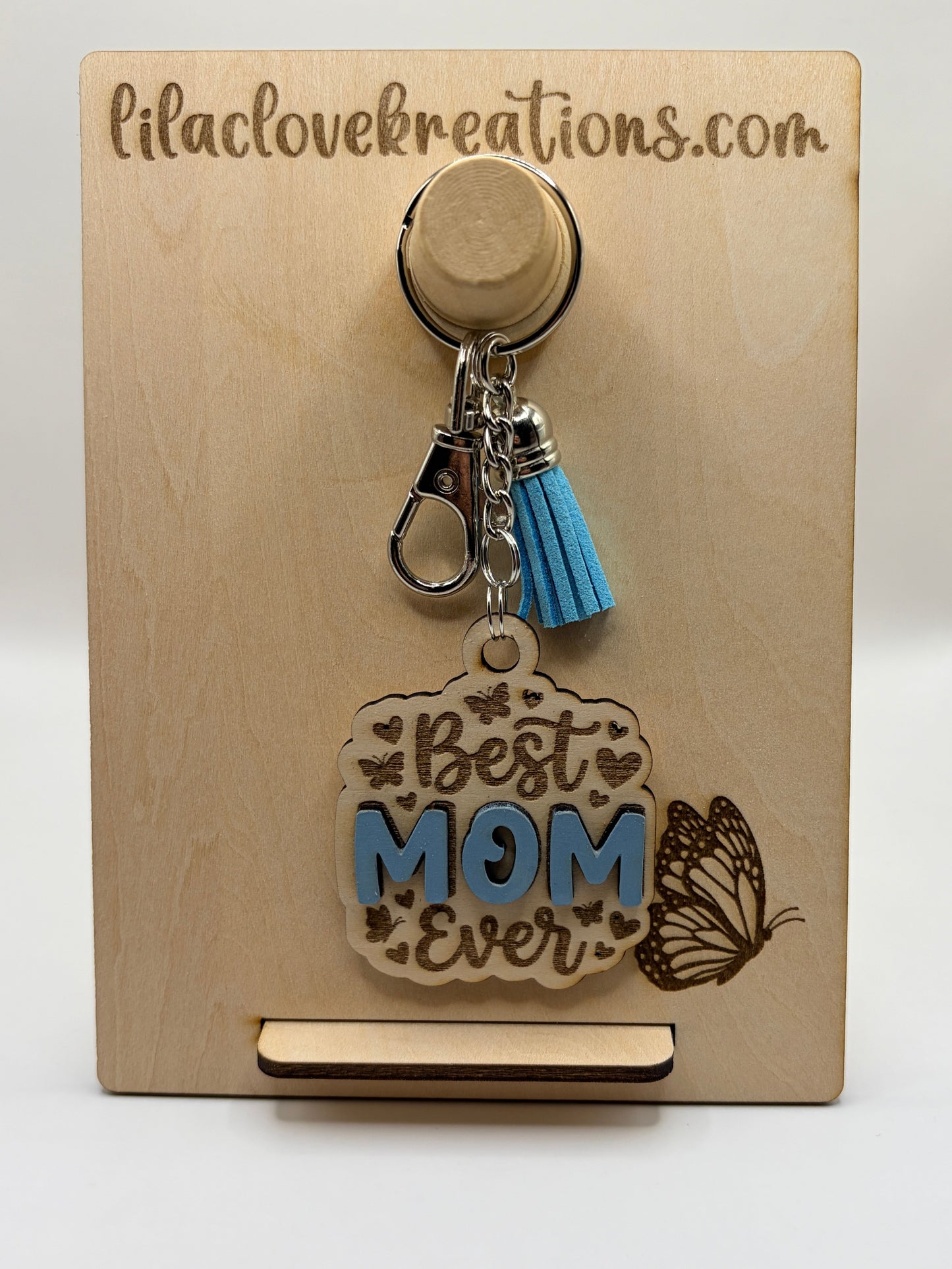 BEST MOM EVER KEYCHAIN