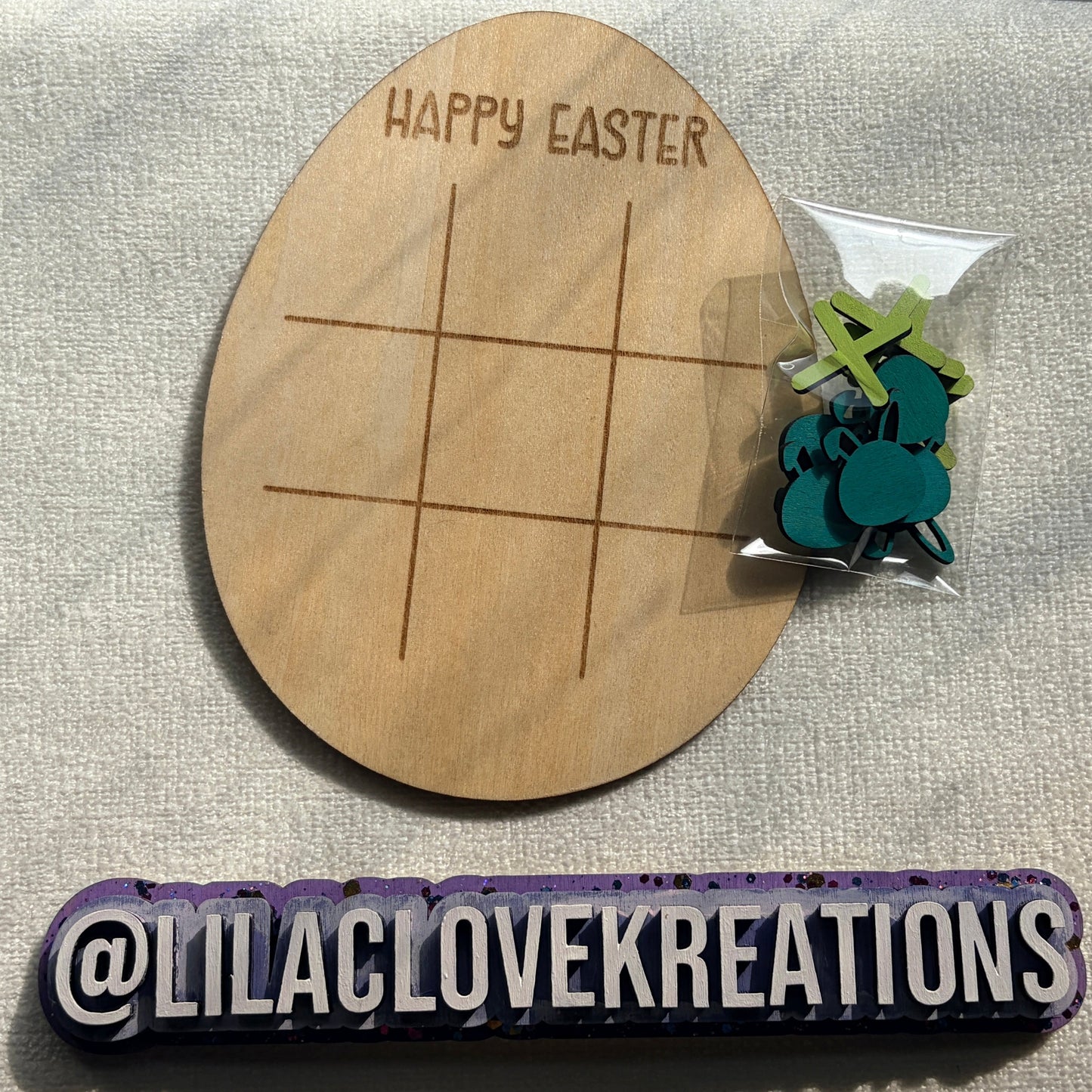 EASTER EGG TIC TAC TOE GAME