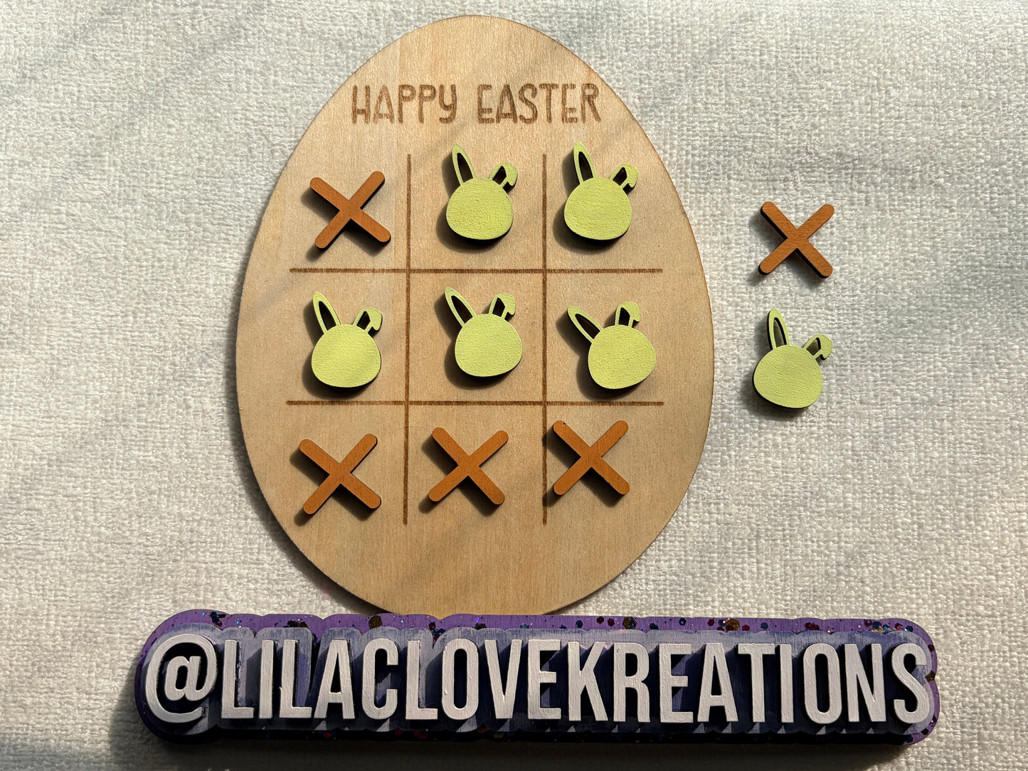 EASTER EGG TIC TAC TOE GAME