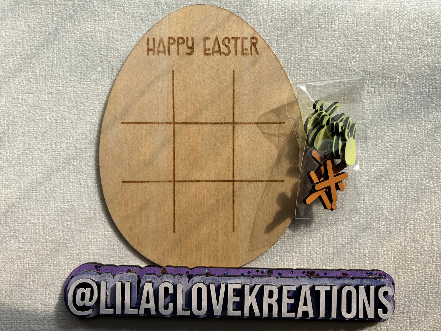 EASTER EGG TIC TAC TOE GAME
