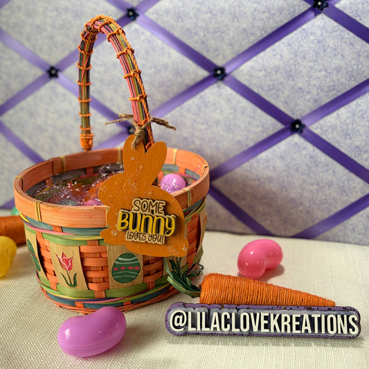 EASTER SOME BUNNY LOVES YOU TAG