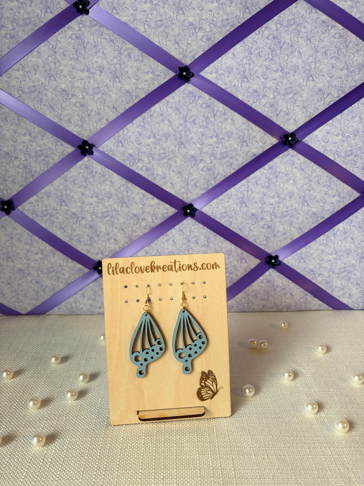 BUTTERFLY WING EARRING DROP COLLECTION