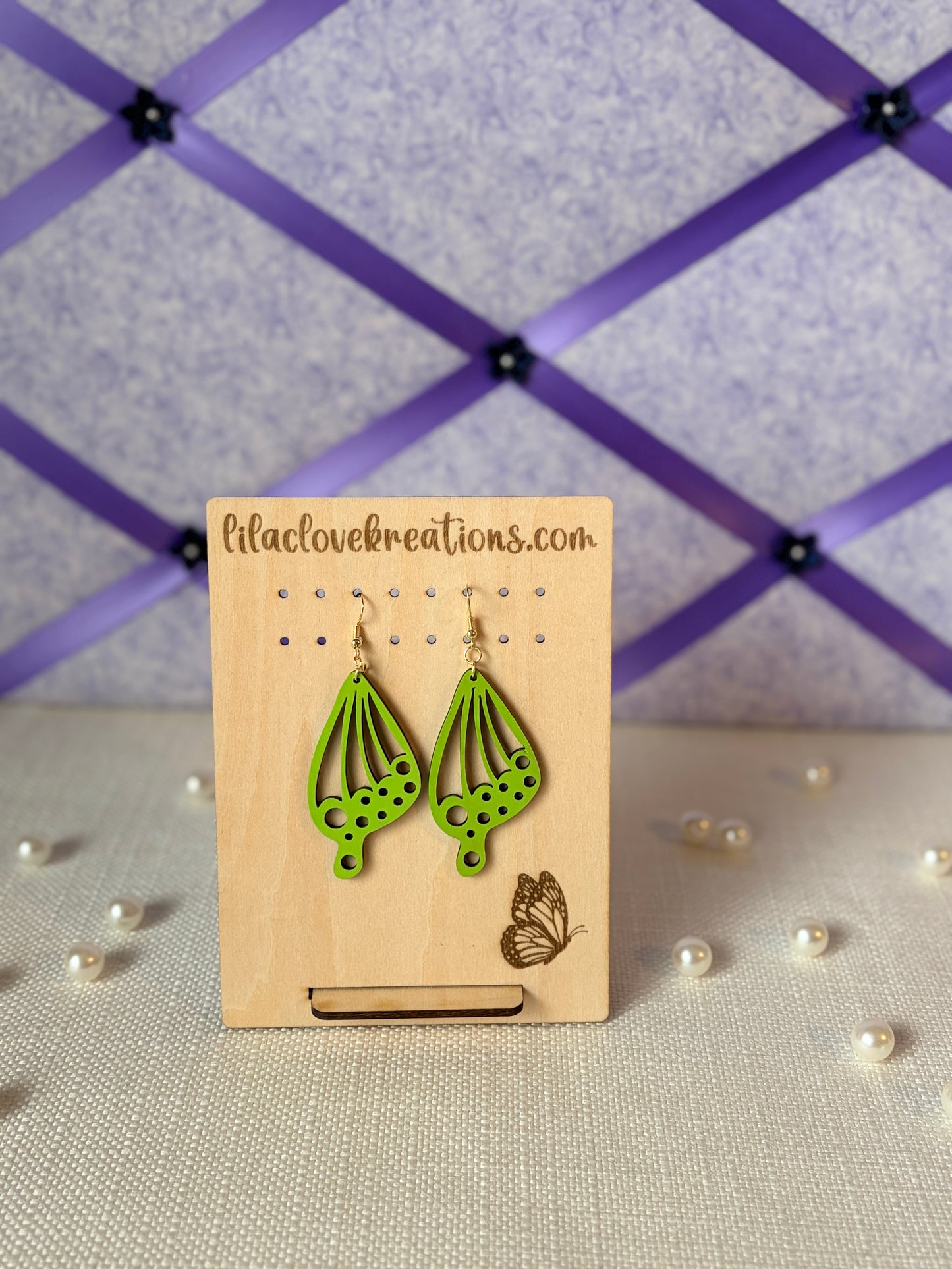 BUTTERFLY WING EARRING DROP COLLECTION