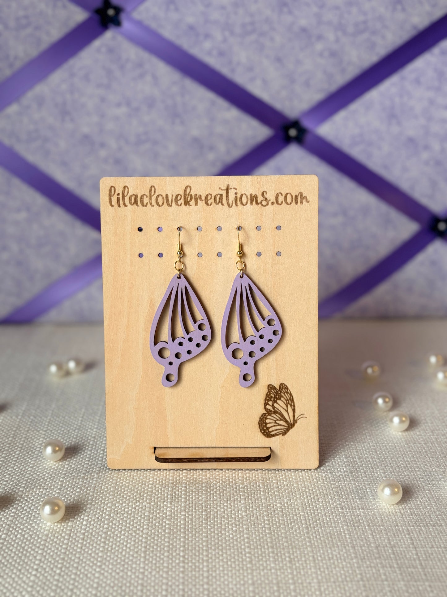 BUTTERFLY WING EARRING DROP COLLECTION