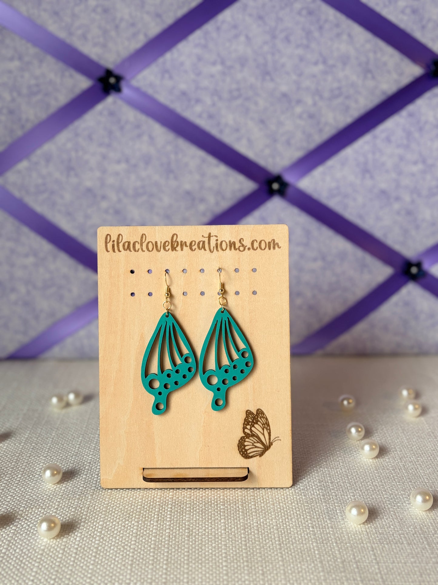 BUTTERFLY WING EARRING DROP COLLECTION