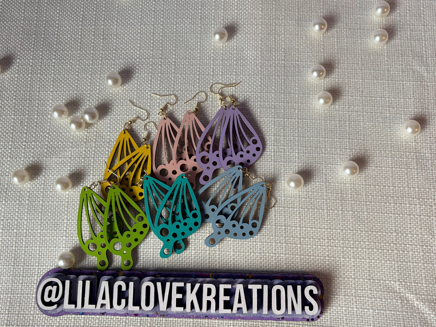 BUTTERFLY WING EARRING DROP COLLECTION