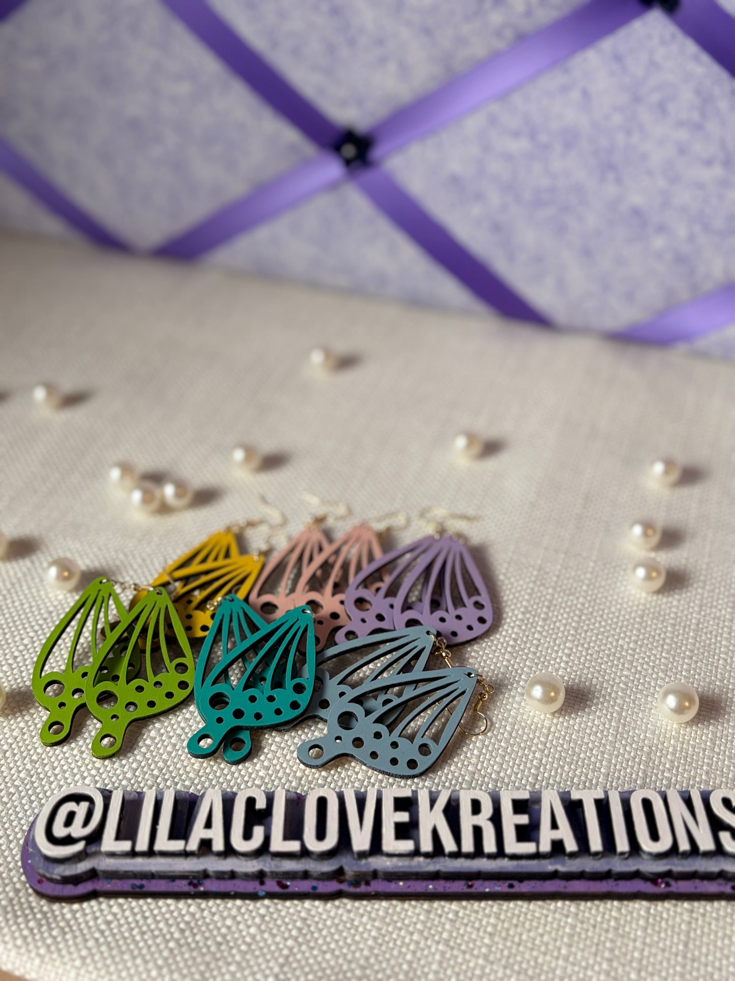 BUTTERFLY WING EARRING DROP COLLECTION