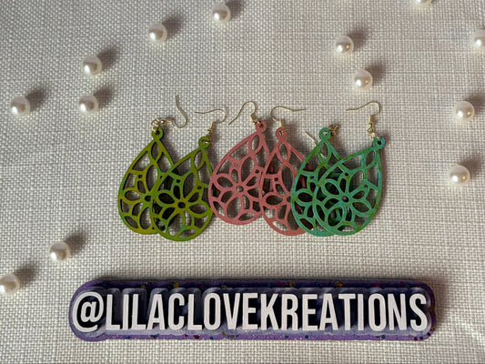 SMOOTHIE TWIST DROP EARRINGS