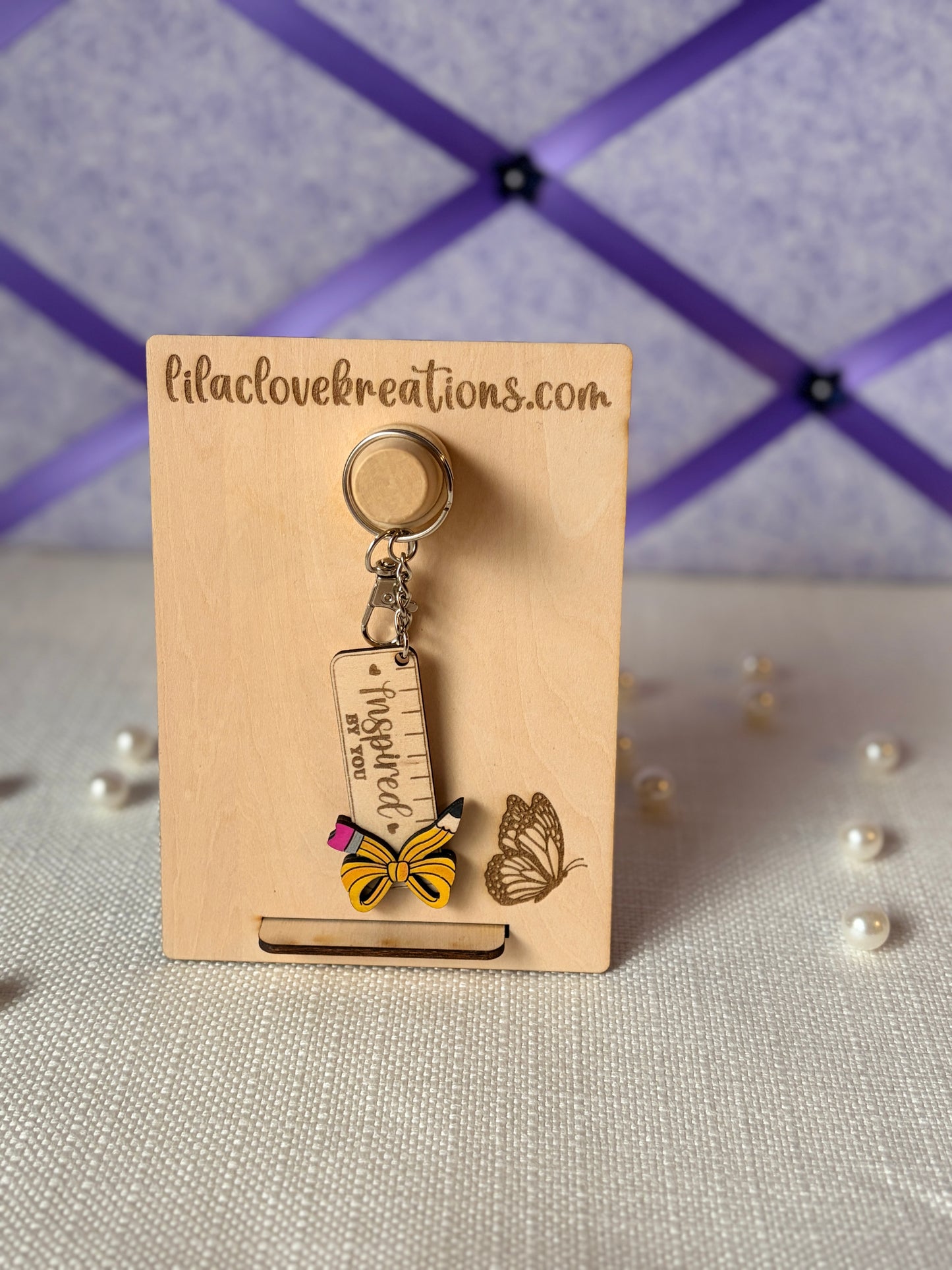 INSPIRED BY YOU KEYCHAIN